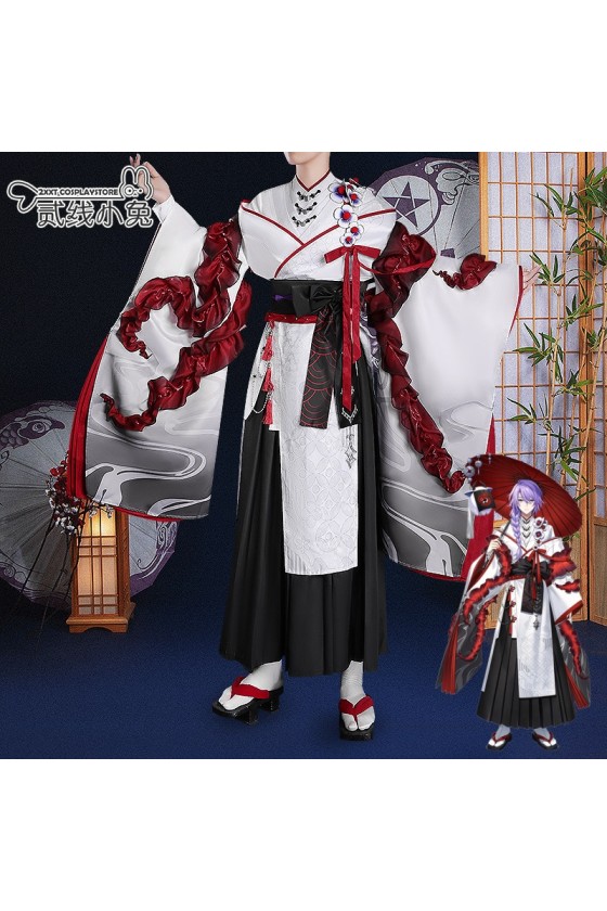 2XXT Cosplay Vtuber Hoshirube Sho Kimono Cosplay Costume